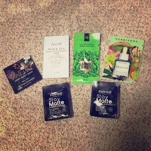 Sephora and Farmasi samples